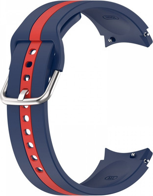 Ремешок для умных часов Rumi Sport Line для Samsung Galaxy 4/5/6/7/FE (20мм, синий/красный) - 