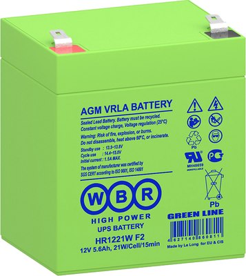 

Аккумуляторная батарея, HR 1221W F2 12V/5Ah