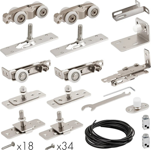 Комплект фурнитуры для раздвижных дверей Armadillo SLD.Comfort-PRO.SET5.telescope/80