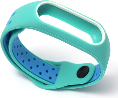 Ремешок для фитнес-трекера Rumi Sport N-style для Xiaomi Mi Band 2 (бирюзовый) - 