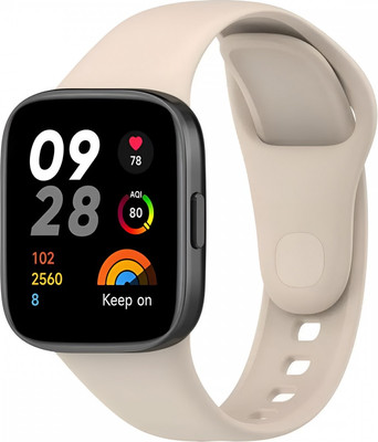 Ремешок для фитнес-трекера Rumi Sport для Xiaomi Redmi Watch 3 (бежевый) - 