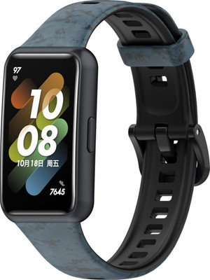 Ремешок для фитнес-трекера Rumi Для Huawei Band 7 (пиксельный камуфляж) - 