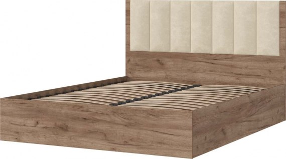 Купить Двуспальная кровать Стендмебель Рейн КР 02 160x200 в Жодино