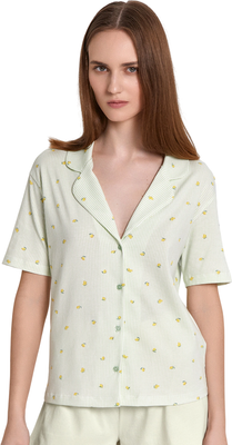 Рубашка Mark Formelle 502524 (р.164/170-88-94, лимоны на мятной полоске) - 