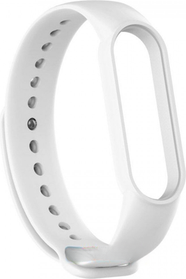 Ремешок для фитнес-трекера Rumi Для Xiaomi Mi Smart Band 6/Mi Band 5 (белый) - 