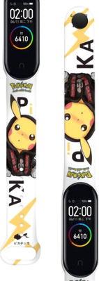 Ремешок для фитнес-трекера Rumi Для Xiaomi Mi Smart Band 6/Mi Band 5 (Pokemon) - 