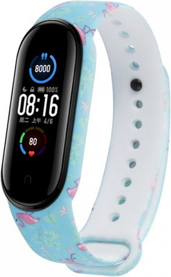 Ремешок для фитнес-трекера Rumi Для Xiaomi Mi Smart Band 6/Mi Band 5 (фламинго) - 