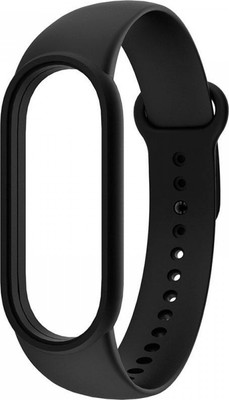 Ремешок для фитнес-трекера Rumi Для Xiaomi Mi Smart Band 6/Mi Band 5 (черный) - 