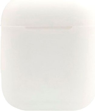 Чехол для наушников Rumi Силиконовый для Apple AirPods/AirPods 2 (прозрачный/матовый) - 