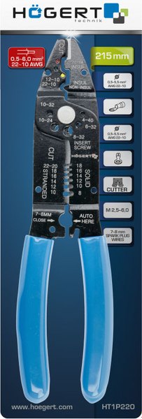Инструмент для зачистки кабеля Hoegert HT1P220