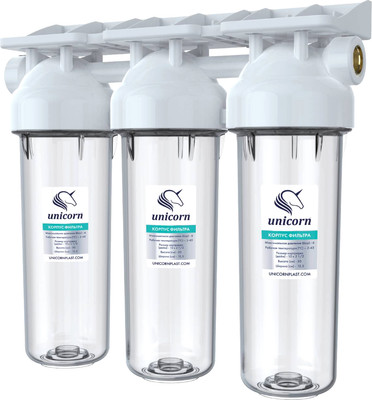 Корпус магистрального фильтра Unicorn KSBP 1/2 TRIO - 