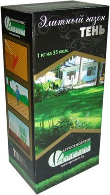 Семена газонной травы Агросемсервис Тень (1кг) - 