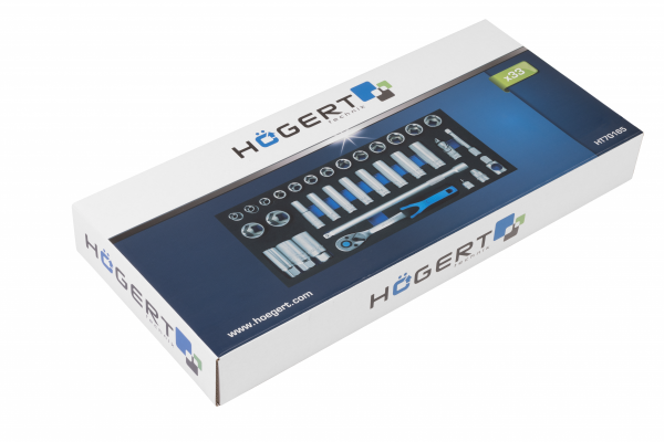 Универсальный набор инструментов Hoegert HT7G165 (33шт) — фото 3