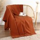 Плед Этель Waffle 150x240 / 10801043 (терракотовый) - 