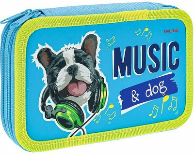 Пенал Проф-Пресс Щеночек с наушниками / ПН-1362 - 