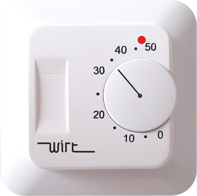 Терморегулятор для теплого пола Wirt ТРЛ-02-БП (с механическим управлением) - 