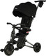 Трехколесный велосипед с ручкой QPlay Sprinter / S700-16 (черный/графитовый) - 
