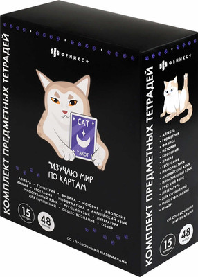 Набор предметных тетрадей Феникс+ Коты мемы / 70053 - 
