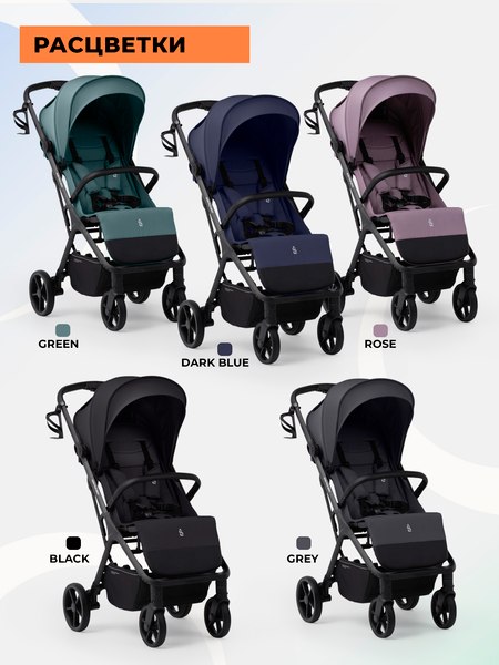 Детская прогулочная коляска Sweet Baby SBL Aura Plus Basic (розовый)