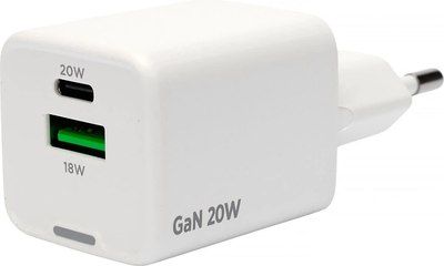 Адаптер питания сетевой Cablexpert MP3A-PC-61 (белый) - 