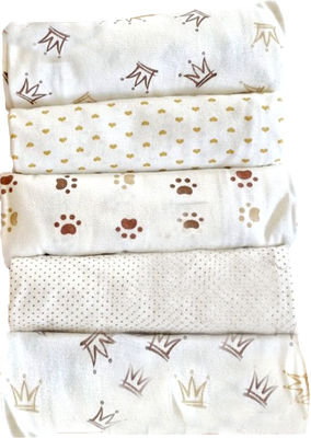 

Набор пеленок детских, 100x110см хлопок 715