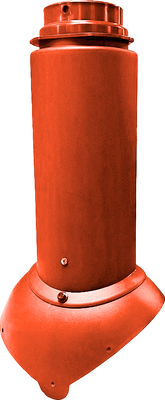 Выход вентиляционный на крышу Krovent Pipe-VT IS 110/125 RAL 3009 (кирпичный) - 