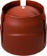 Колпак для вентиляционного выхода Krovent HupCap New RAL 3009 (кирпичный) - 