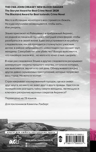Книга АСТ Скрип на лестнице, твердая обложка (Айисдоттир Эва)