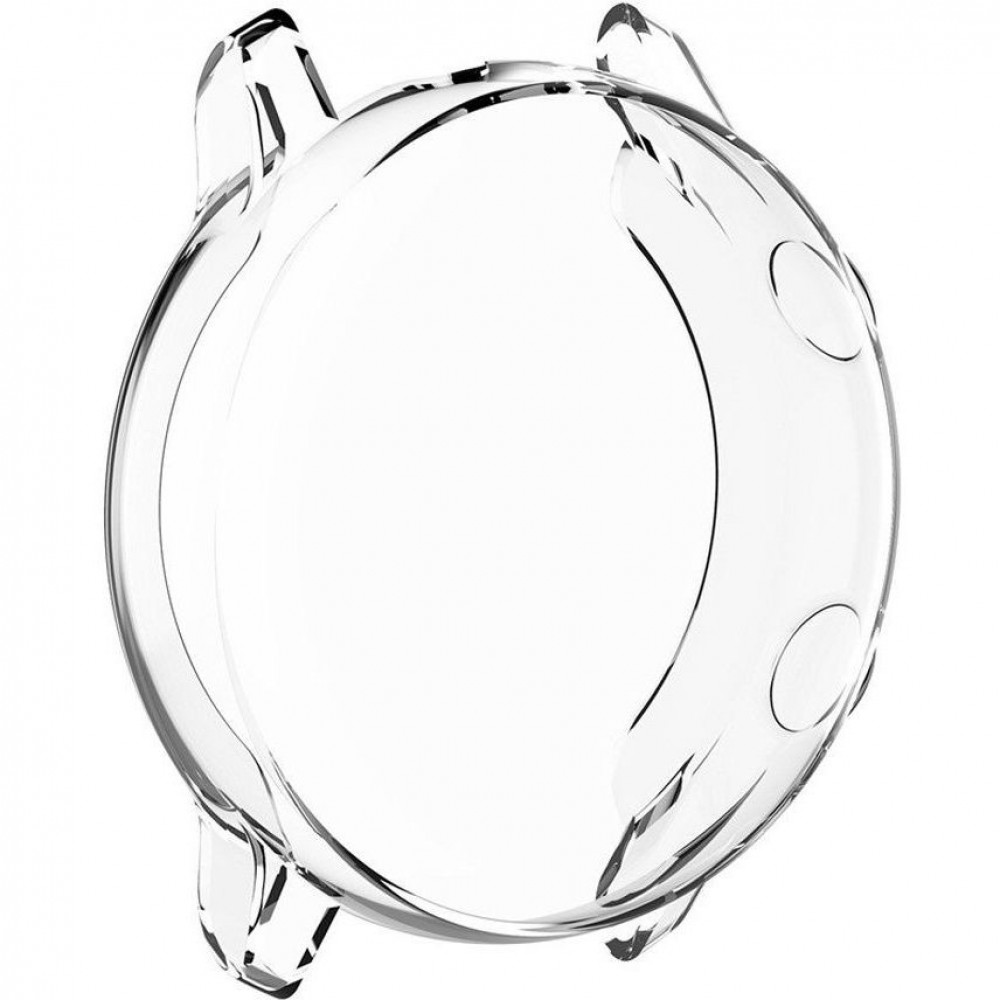 Защитный чехол для умных часов Rumi Силиконовый для Huawei Watch GT 2 42мм (прозрачный) — фото 1