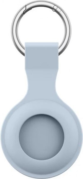 Чехол для беспроводной метки-трекера Rumi Силиконовый для Apple Airtag (светло-голубой)