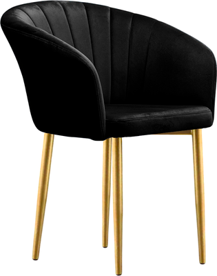Стул Памир Версаль F90 (черный/золотая опора) - 