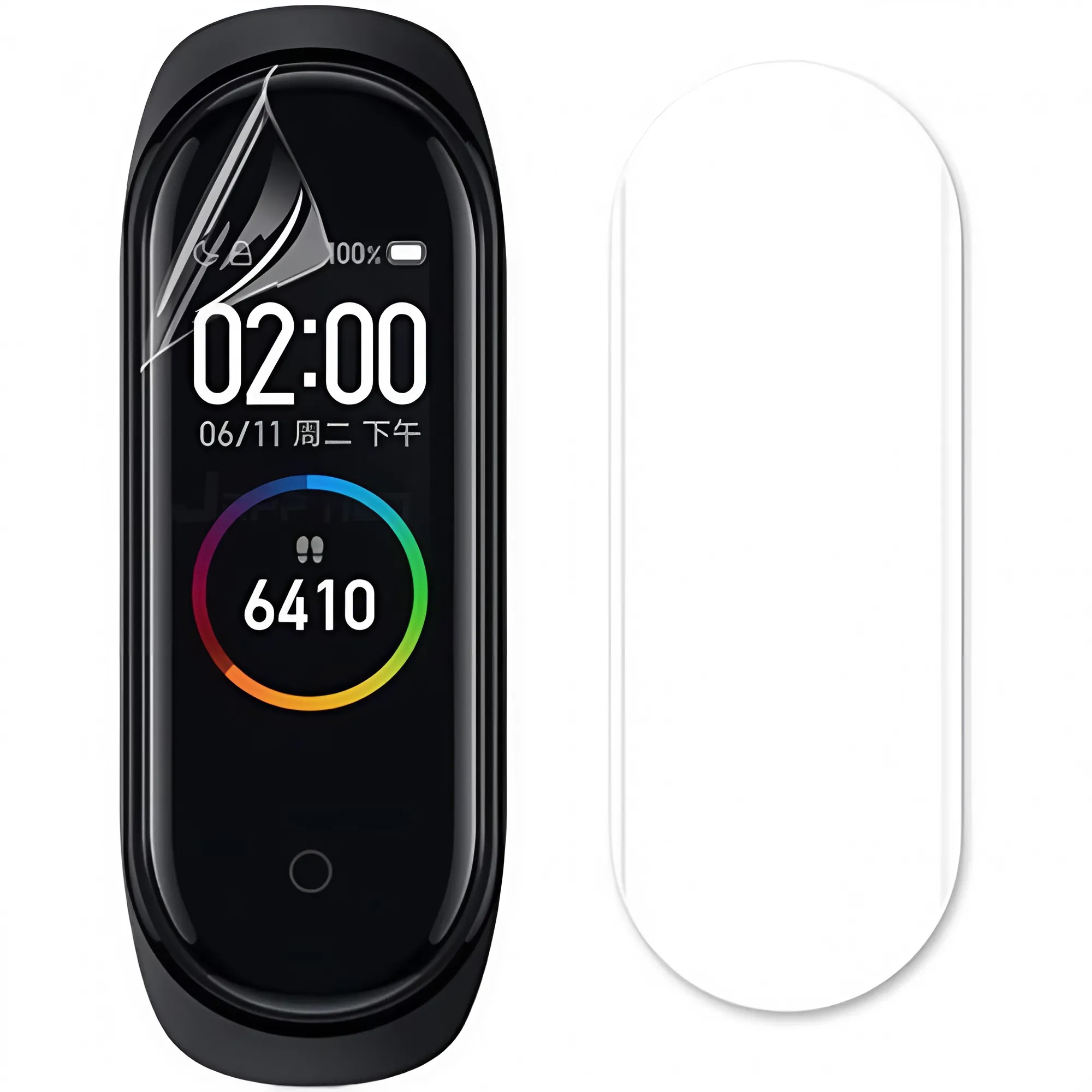 Защитная пленка для умных часов Rumi Для Xiaomi Mi Band 4 (3шт) — фото 1