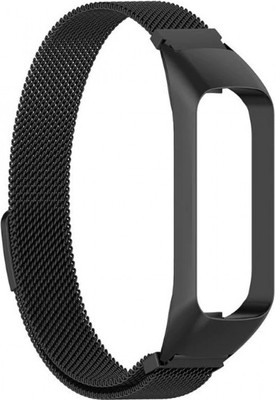 Ремешок для фитнес-трекера Rumi Milanese Loop для Samsung Galaxy Fit e (черный) - 