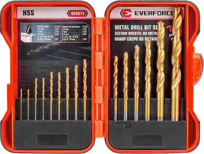Набор сверл Everforce EF-924U15 (60670) - 
