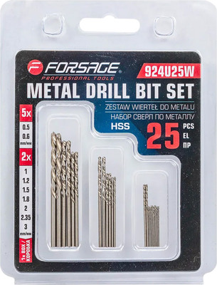 

Набор сверл, F-924U25W