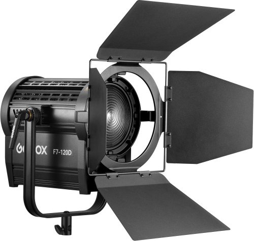 Осветитель студийный Godox F7-120D K2 с линзой Френеля / 31386