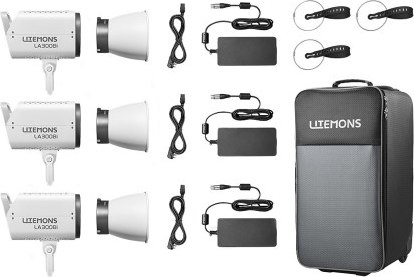 Комплект осветителей студийных Godox Litemons LA300Bi K3 / 32230