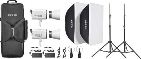 Комплект осветителей студийных Godox Litemons LA300R K2 / 32226