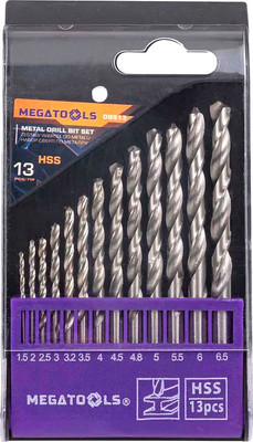 Набор сверл Megatools MT-DBS13 (60713) - 