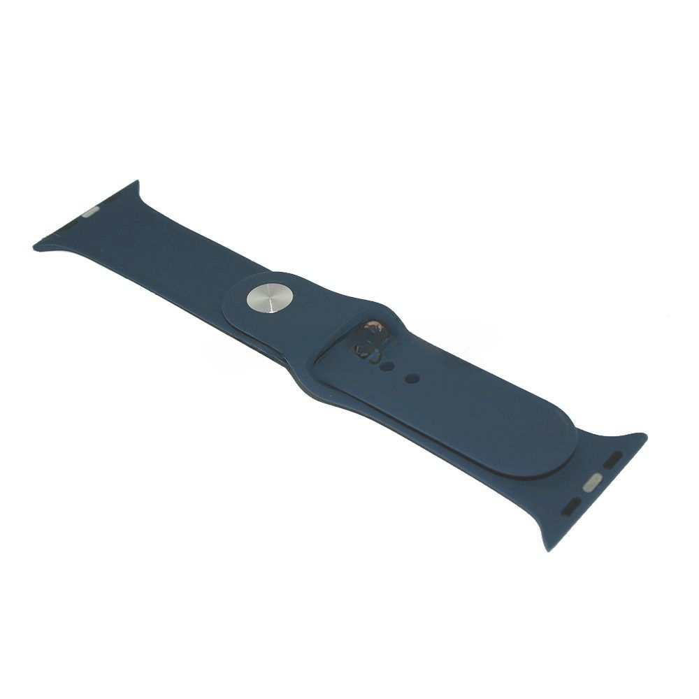 Ремешок для умных часов Rumi Sport Band для Apple Watch 42/44/45мм (темно-синий) — фото 1