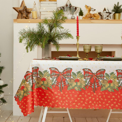 

Скатерть, Счастливого Нового года 145x180 / 7043405