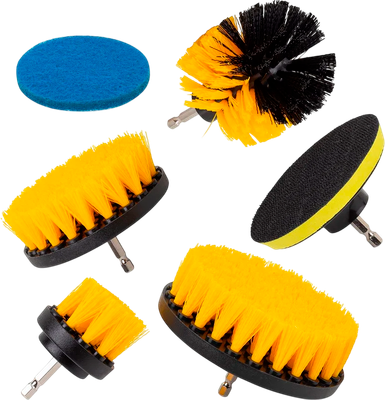 Набор щеток для электроинструмента ForceKraft FK-CBK-04 (60344), (6 шт.) - 