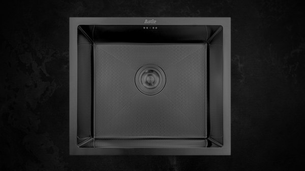 Купить Мойка кухонная Astir Decor PVD Black 50x43B в Бобруйске