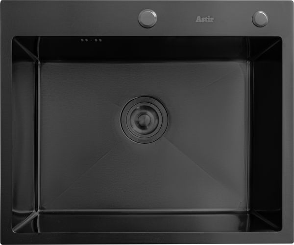 Мойка кухонная Astir PVD Black 60x50B