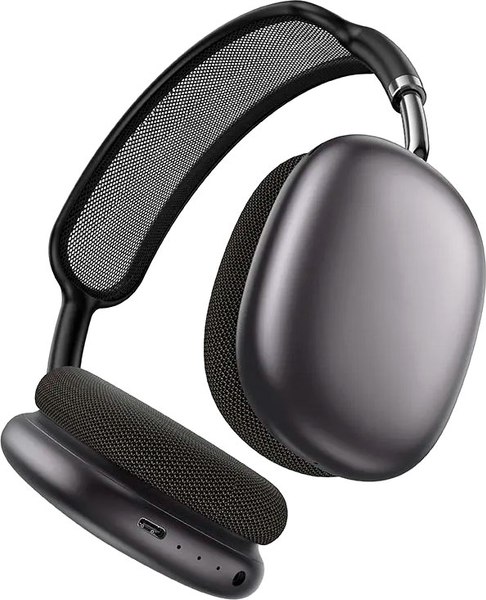 Беспроводные наушники Hoco W65 Plus ANC (серый космос)