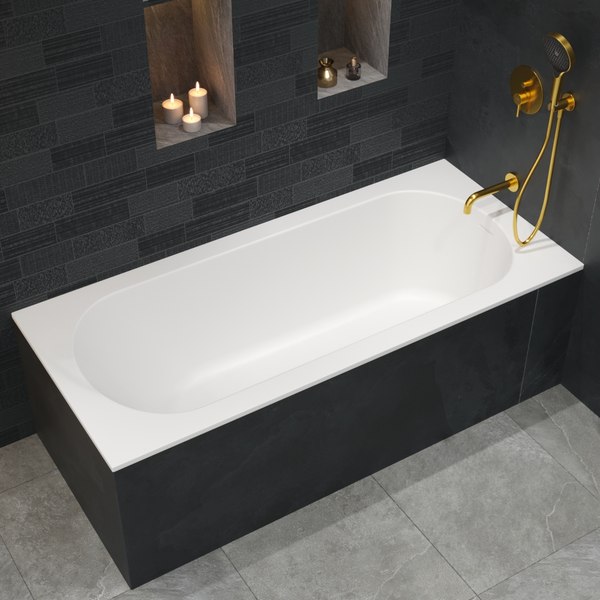 Купить Ванна из искусственного камня Whitecross Gin 180x80 / 0217.180080.200 в Минске