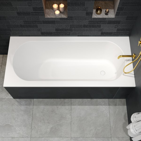 Купить Ванна из искусственного камня Whitecross Gin 180x80 / 0217.180080.200 в Минске