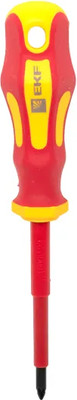 Отвертка EKF Master PZ1x80мм 1000В / pz-1-80-mas-in - 