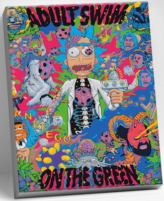 

Картина по номерам, Rick and Morty Рик и Морти 40x50 / HR0241