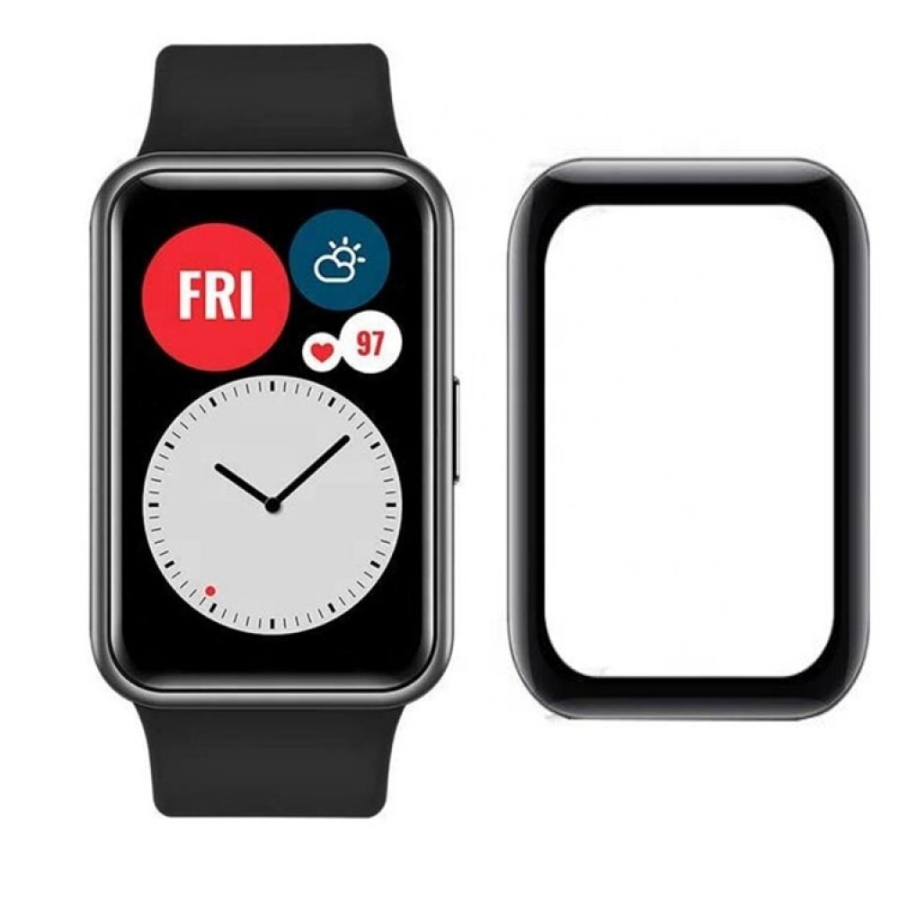 Защитная пленка для умных часов Rumi Для Huawei Watch Fit/Watch Fit Elegant (3шт) — фото 2